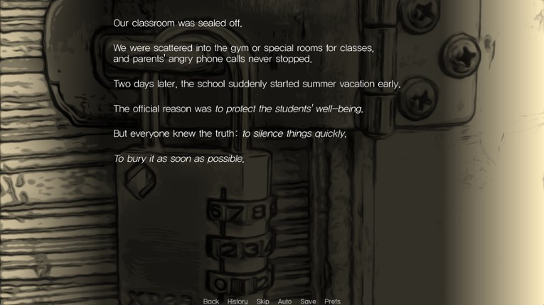 Walk this road, again screenshot