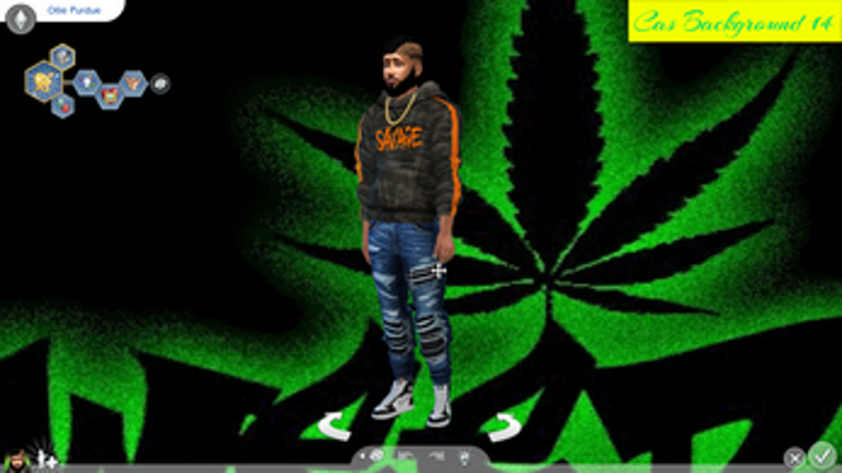Weed Cas Background Image