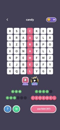 WordWhizzle Search screenshot