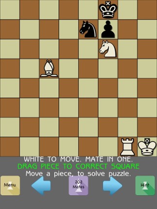 202 Chess Mate In ONE - 101 Chess Puzzles FREE Image