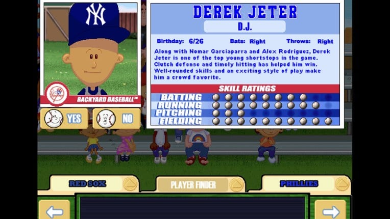 Backyard Baseball '01 screenshot