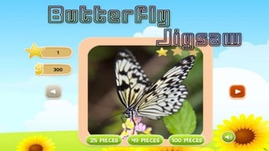 Butterfly Jigsaw Puzzle Kid Game Image