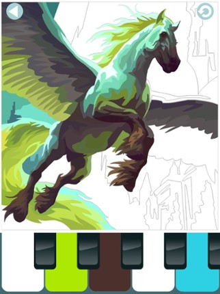 Color by Music paint by number screenshot