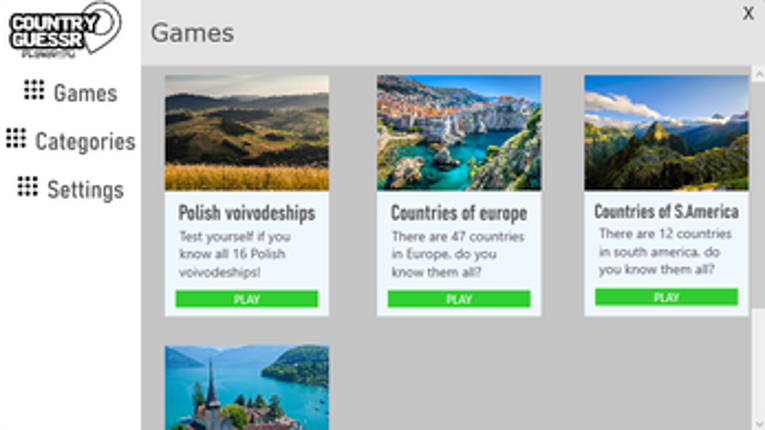 CountryGuessr prototype Image