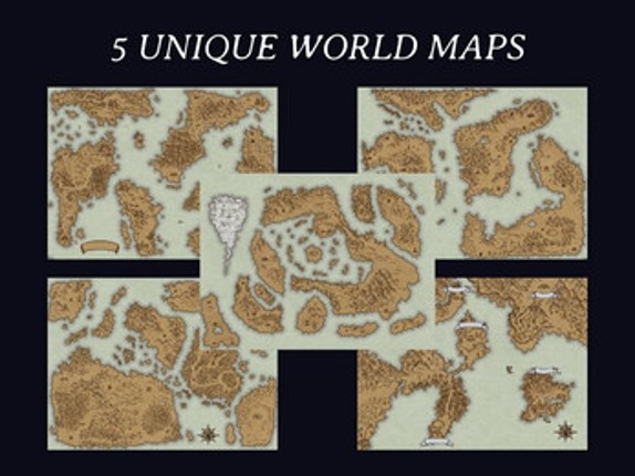 DnD World Map Pack | 5 World Maps screenshot
