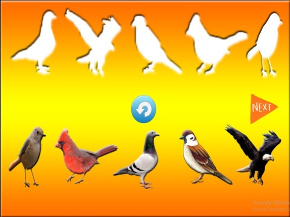 Fun Learning Birds Stencil for Kids screenshot