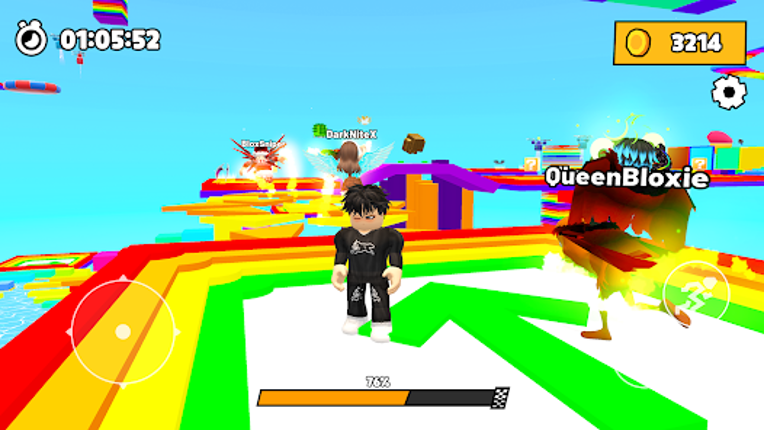 Obby Race: Rainbow Parkour Image