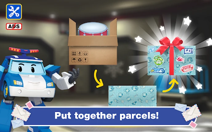 Robocar Poli: Postman Games! screenshot