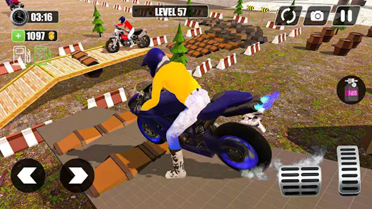 Mega Ramp Bike Racing Tracks screenshot