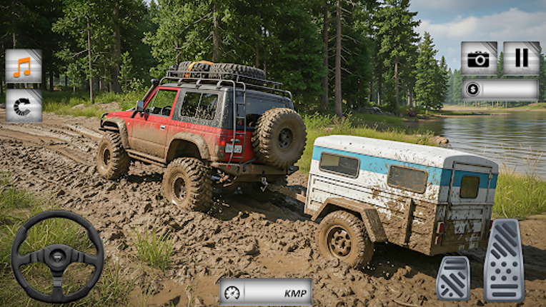 Offroad Jeep: Mud Jeep Game screenshot