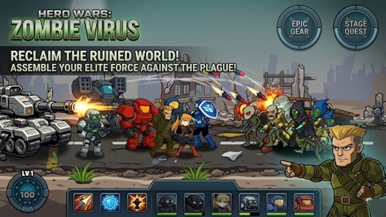 Hero Wars: Zombie Virus Image