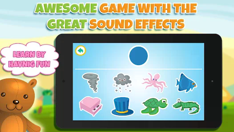 Learning colors for toddlers screenshot