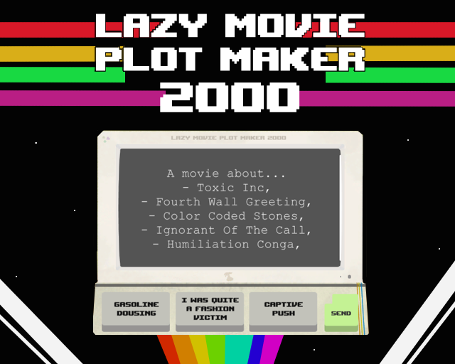 Games like Lazy Movie Plot Maker 2000