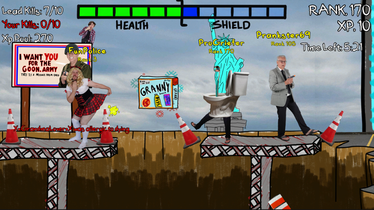 I'm in Love With Your Dead Grandmother: Online Battle Royale screenshot