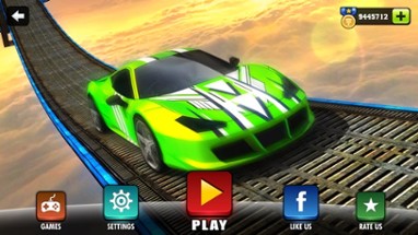 Impossible Car Tracks 3D : Stunt Driving Simulator Image