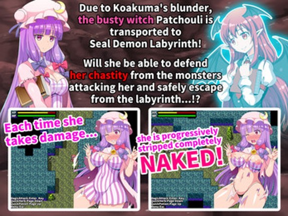 Interspecies Sex Labyrinth and the Lewd Busty Witch Image