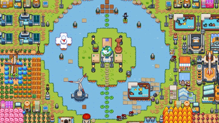 Island Robot Farm screenshot