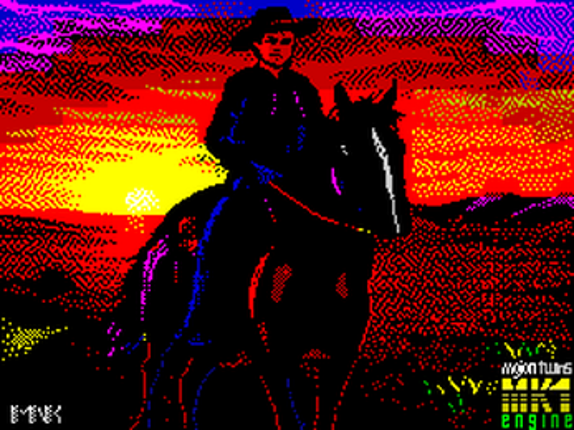 Last Bullet (ZXSpectrum) screenshot