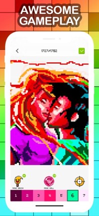 Magico: Fun Pixel Art Coloring Image