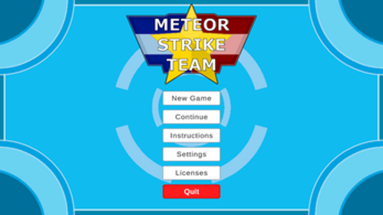 Meteor Strike Team (Itch.io Version) screenshot