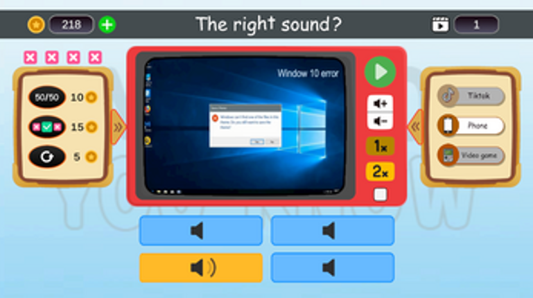 Missing sound_ back up screenshot