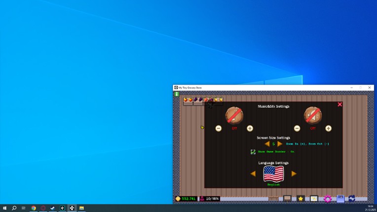 My Tiny Grocery Store - Desktop Idle Supermarket Game screenshot