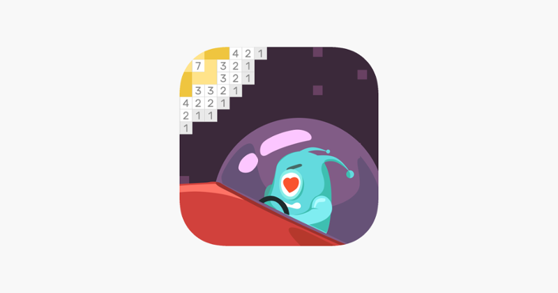 Pixel Planet - Color by Number Image