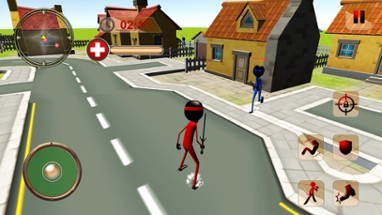 Stickman Ninja War Extreme Fight 3D Image