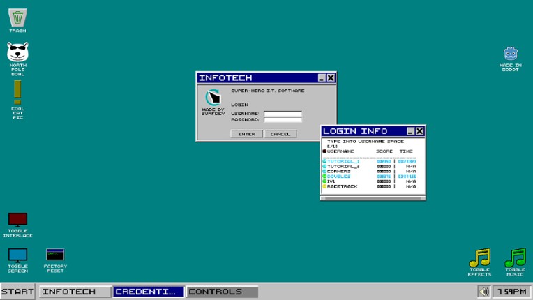 Super Hero I.T. Software screenshot