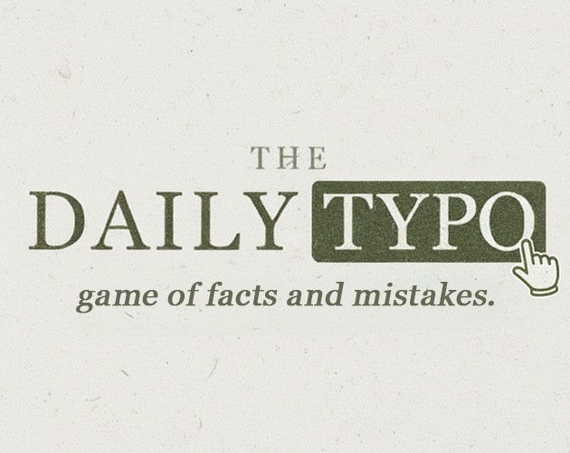 Games like The Daily Typo