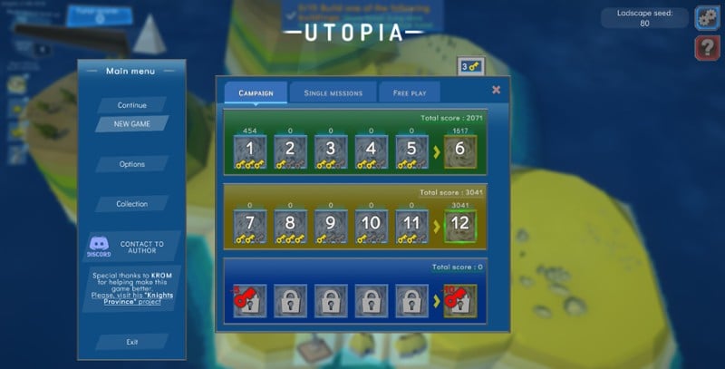 Utopia screenshot