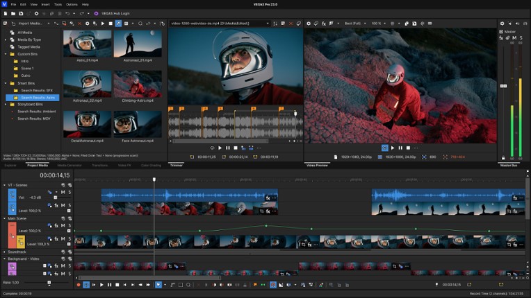 VEGAS Pro 23 Steam Edition screenshot