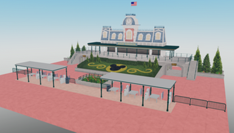 Walt Disney World Railroad Station Image