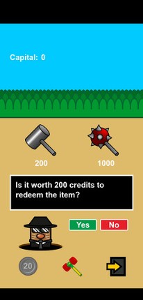 Whack a mole screenshot