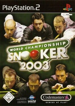 World Championship Snooker 2003 Game Cover