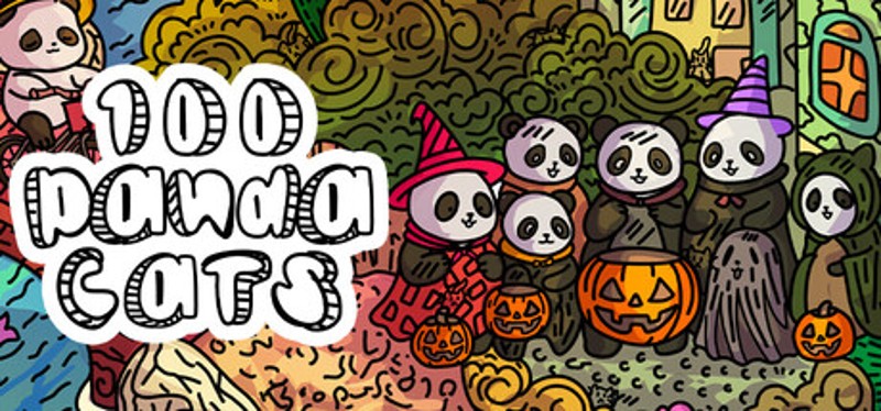 100 Panda Cats Image