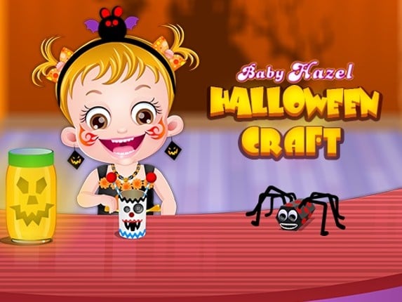 Baby Hazel Halloween Crafts Game Cover