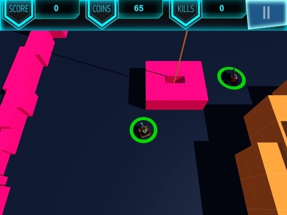 Block Tank Battle 3D screenshot