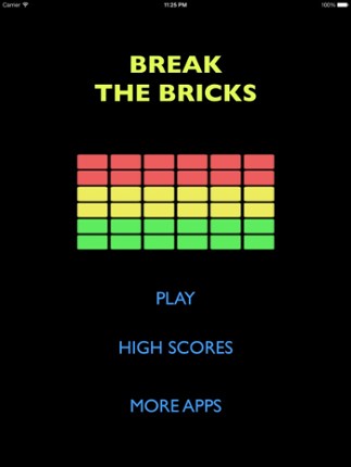 Breaking the Bricks screenshot
