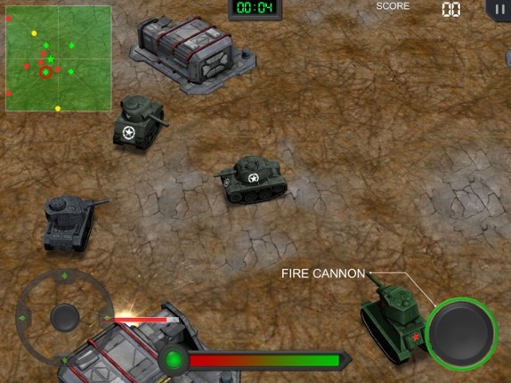 Clash of Mini Tanks screenshot