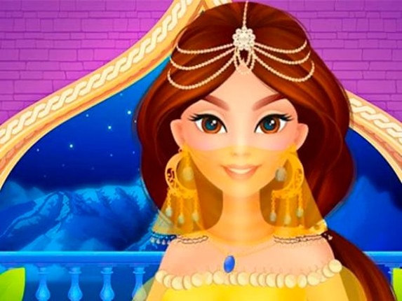 Cool Arabian Princess Dress Up Game Cover