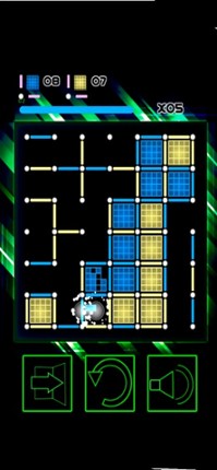 Dots and boxes neon timbiriche screenshot