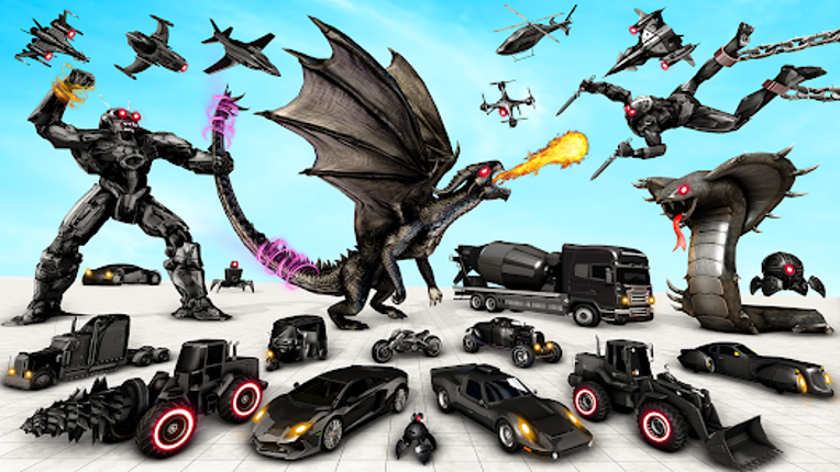 Bee Robot Car Transform Games Image