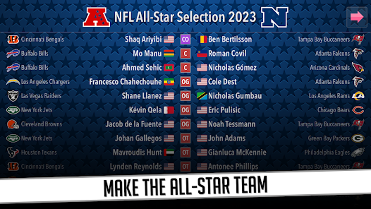 Football Superstar 2: USA Ed. screenshot