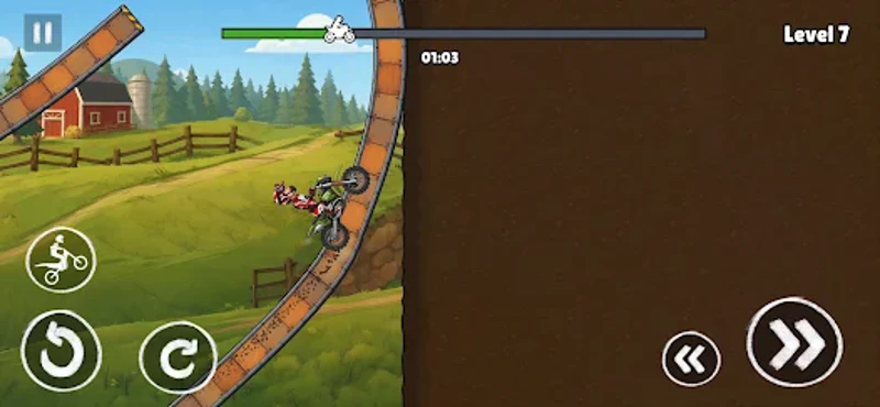 Hill Climb Bike Stunts screenshot