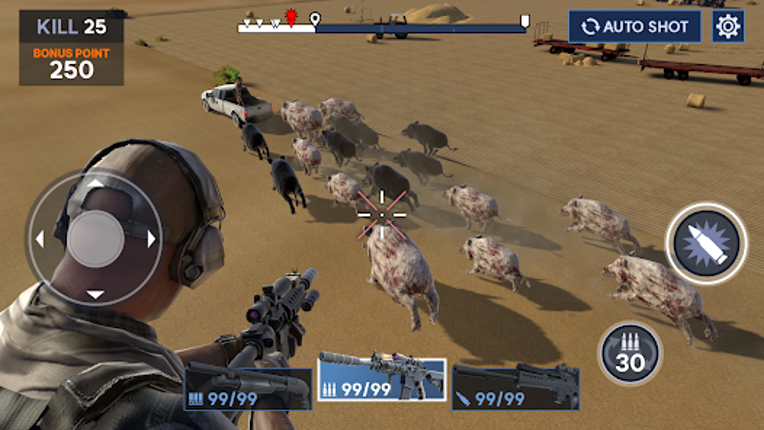 Heli Hog Hunt - Sniper Game screenshot