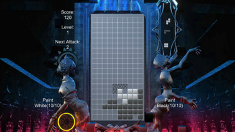 BW Tetris screenshot