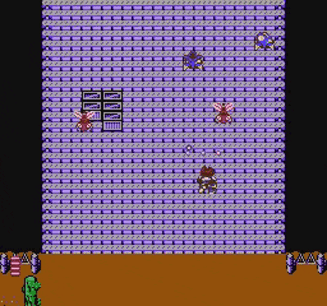 Catmercs - Big Bug Invasion (NES ROM) screenshot