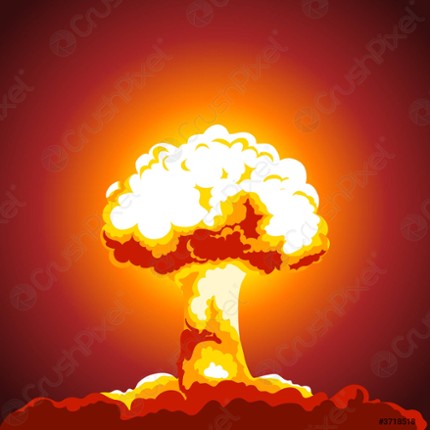 City destruction 2D Image