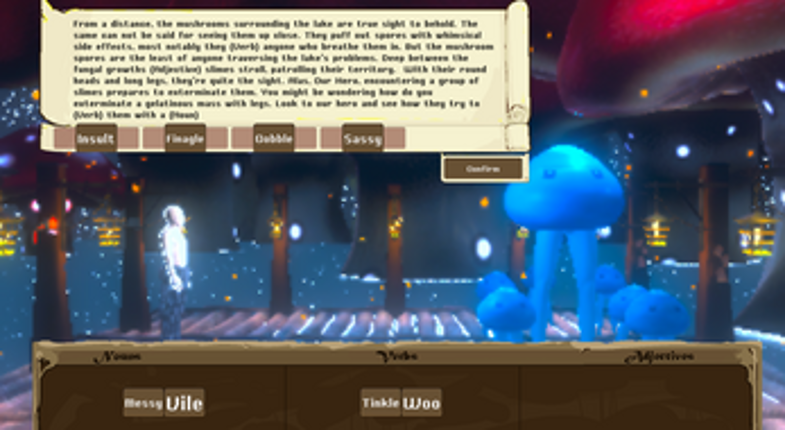 Choose Their Adventure Game: Narrator's Revenge Image